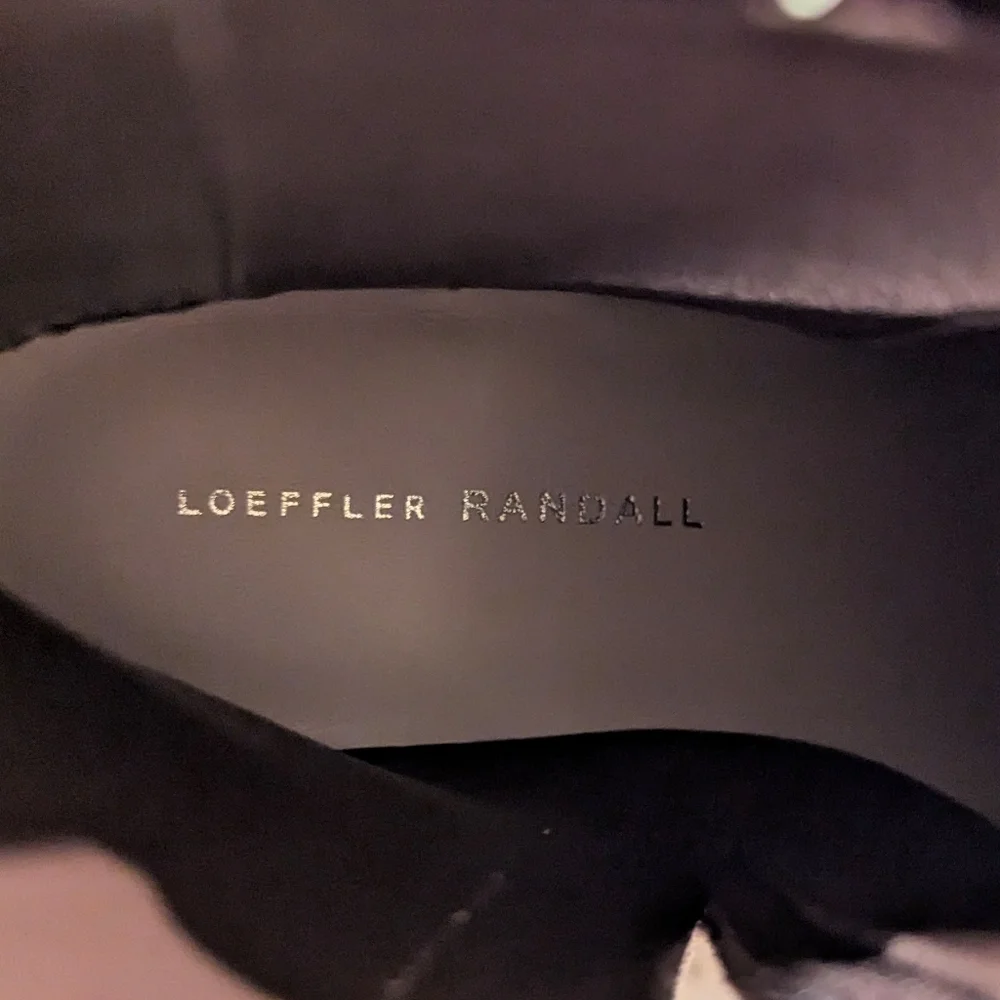 Loeffler Randall Brown Leather Ankle Booties - Picture 10 of 12